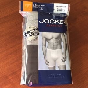 Jockey 2 Midway Briefs Classic Fit